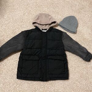 Zara quilted jacket boys size 7